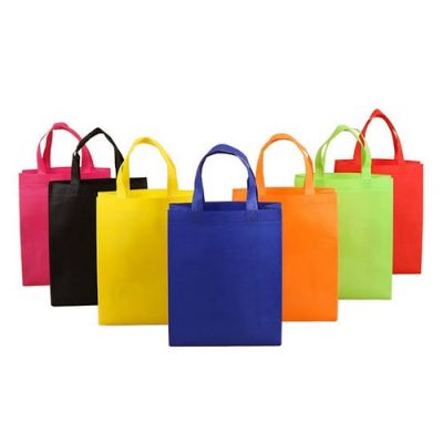 loop handle non woven fabric bags